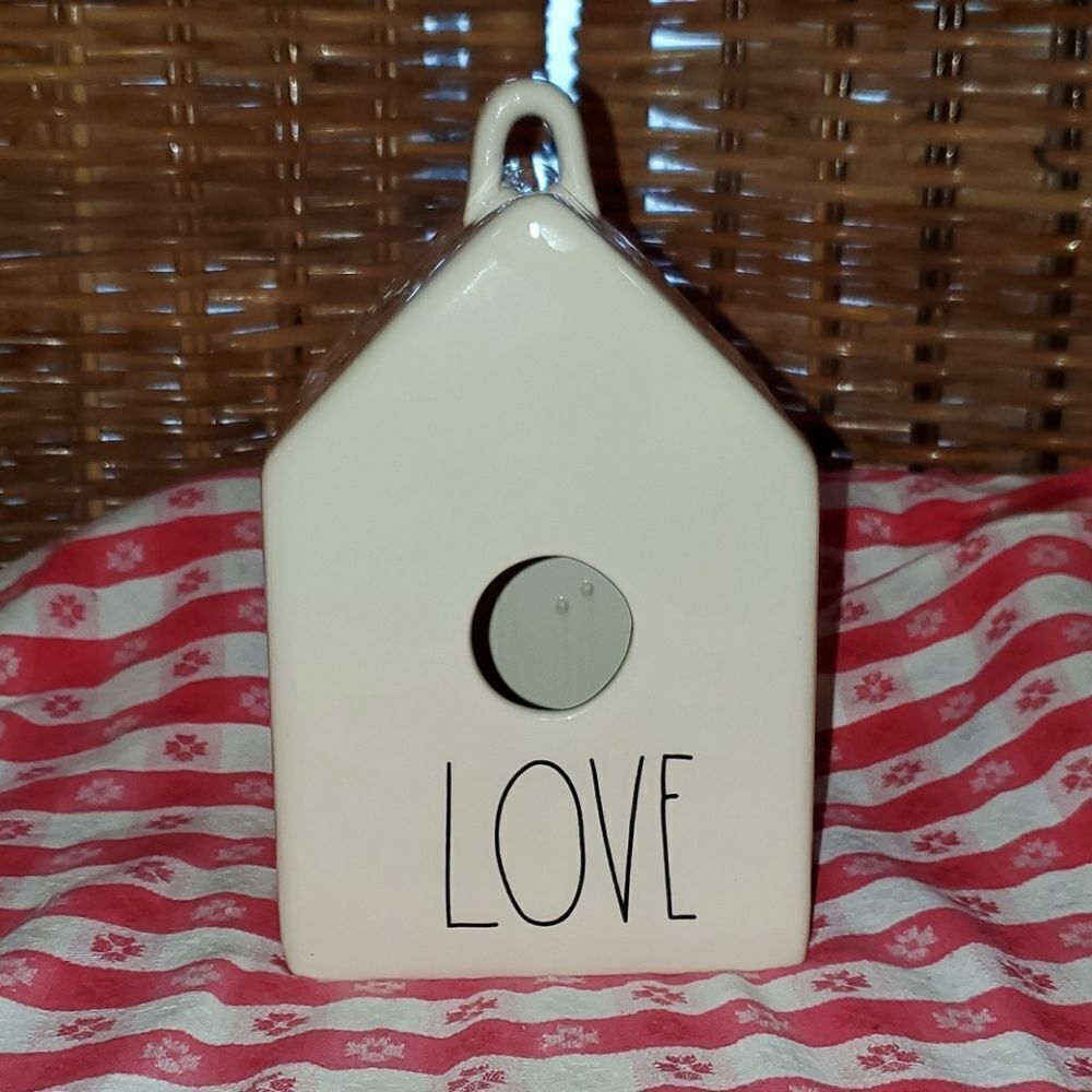 Rae Dunn by Magenta LOVE Birdhouse NWT